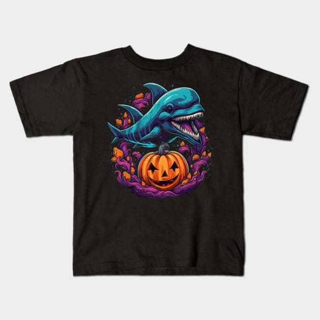 Porpoise Halloween Kids T-Shirt by JH Mart